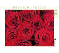 CALVENDO Puzzle Roses Rouges 1000 Pieces 64 x 48 cm from Gudrun Nitzold-Briele