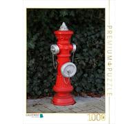 CALVENDO Puzzle Roter Hydrant 1000 Teile Puzzle Hoch 1000 Pieces 48 x 64 cm from SchnelleWelten