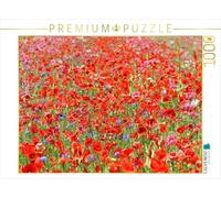 CALVENDO Puzzle Rotes Blütenmeer 1000 Teile Puzzle quer 1000 Pieces 64 x 48 cm from Sabine Löwer