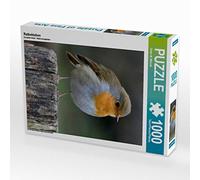CALVENDO Puzzle Rotkehlchen 1000 Teile Puzzle Hoch 1000 Pieces 48 x 64 cm from Dieter Wilczek