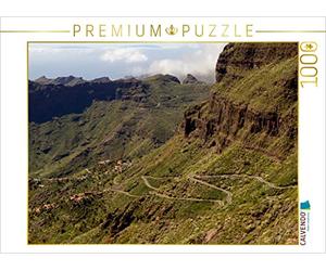 CALVENDO Puzzle Route panoramique vers Masca 1000 Pieces 64 x 48 cm from wkbilder