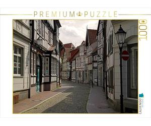 CALVENDO Puzzle Ruelle dans la Vieille Ville de Hameln 1000 Pieces 64 x 48 cm from Martina Berg