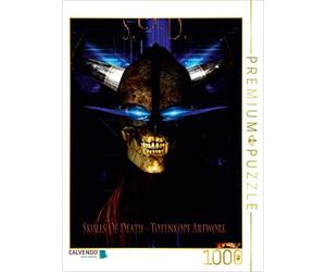 CALVENDO Puzzle S.O.D. - Skulls of Death Vol. I - Illustrations de crânes 1000 Pieces 48 x 64 cm from MTP Von Explodi