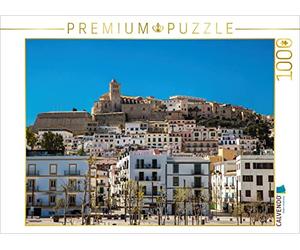 CALVENDO Puzzle Sa Penya mit der Kathedrale Von Ibiza 1000 Teile Puzzle quer 1000 Pieces 64 x 48 cm from Alexander Wolff
