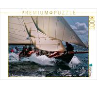 CALVENDO Puzzle Sailboat on the sea | 1000 pieces, finished size 25.2 × 18.9 in