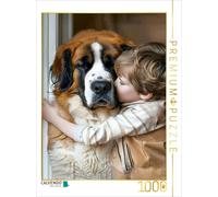 CALVENDO Puzzle Saint Bernard | 1000 pieces, finished size 25.2 × 18.9 in (64 ×
