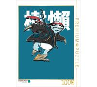 CALVENDO Puzzle Samurai sloth | 1000 pieces, finished size 25.2 × 18.9 in (64 ×