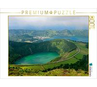 CALVENDO Puzzle Sao Miguel: Caldeira das Sete Cidades 1000 Teile Puzzle quer 1000 Pieces 64 x 48 cm from Frauke Scholz