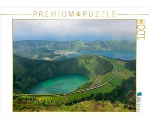 CALVENDO Puzzle Sao Miguel: Caldeira das Sete Cidades 1000 Teile Puzzle quer 1000 Pieces 64 x 48 cm from Frauke Scholz