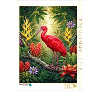 CALVENDO Puzzle Scarlet i mong colorful flowers | 1000 pieces, finished size
