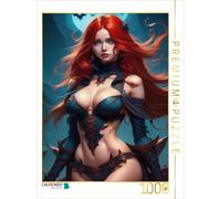 CALVENDO Puzzle Scarlett Fire Magie | 1000 pièces Taille de la Pose 48 x 64 cm Puzzle Photo pour des Heures heureuses