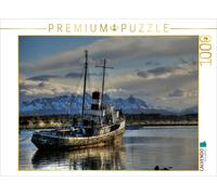CALVENDO Puzzle Schiffswrack der Saint Christopher im Hafen Von Ushuaia 1000 Teile Puzzle quer 1000 Pieces 64 x 48 cm from Dirk Stamm