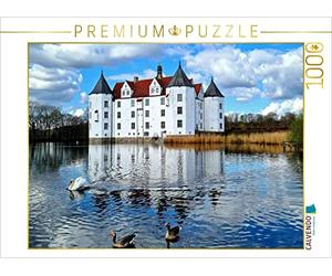 CALVENDO Puzzle Schloss Glücksburg 1000 Teile Puzzle quer 1000 Pieces 64 x 48 cm from Fotine