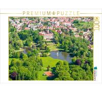 CALVENDO Puzzle Schloss Wiesenburg (Luftbildaufnahme) 1000 Teile Puzzle quer | 1