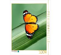 CALVENDO Puzzle Schöner exotisch leuchtender Schmetterling | 1000 Teile Lege-Grö