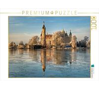 CALVENDO Puzzle Schwerin - Patrimoine Mondial de l'UNESCO | 1000 pièces de Ponte Taille 64 x 48 cm Puzzle Photo pour des Heures heureuses