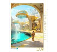 CALVENDO Puzzle Science Fiction Visions of The Future | 1000 pièces Taille de la Pose 48 x 64 cm Puzzle Photo pour des Heures heureuses