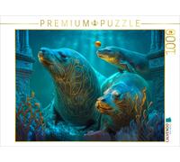 CALVENDO Puzzle Sea lions | 1000 pieces, finished size 25.2 × 18.9 in (64 × 48 c