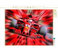 CALVENDO Puzzle Sebastian Vettel - 1000 pièces - Dimensions : 64 x 48 cm - Puzzle Photo pour des Heures de Bonheur