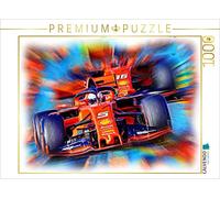 CALVENDO Puzzle Sebastian Vettel et Son collègue d'équipe Charles Leclerc - 1000 pièces - Dimensions : 64 x 48 cm - Puzzle Photo pour des Heures de Bonheur