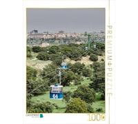 CALVENDO Puzzle Seilbahn Madrid 1000 Teile Puzzle Hoch 1000 Pieces 48 x 64 cm from Stefan Becker
