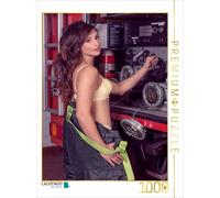 CALVENDO Puzzle Sexy Firefighter | 1000 pieces, finished size 25.2 × 18.9 in (64