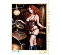 CALVENDO Puzzle Sexy Steampunk Diva Magnolia Brassheart | 1000 pièces Taille de la Pose 64 x 48 cm Puzzle Photo pour des Heures heureuses