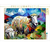 CALVENDO Puzzle Sheep | 1000 pieces, finished size 25.2 × 18.9 in (64 × 48 cm) |