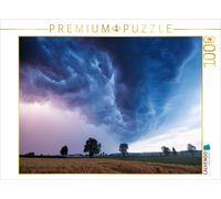CALVENDO Puzzle Shelfcloud à l'heure Bleue 1000 Pieces 64 x 48 cm from Daniel Eggert
