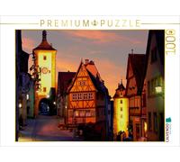 CALVENDO Puzzle Siebersturm and Plönlein, Rothenburg ob der Tauber | 1000 pieces