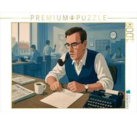 CALVENDO Puzzle Siegfried Lenz | 1000 pièces Lege Taille 64 x 48 cm Puzzle Photo pour des Heures heureuses