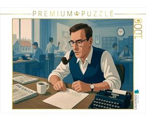 CALVENDO Puzzle Siegfried Lenz | 1000 pièces Lege Taille 64 x 48 cm Puzzle Photo pour des Heures heureuses