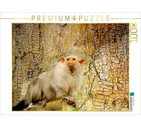 CALVENDO Puzzle Singe d'argent 1000 Pieces 64 x 48 cm from Heike Hultsch