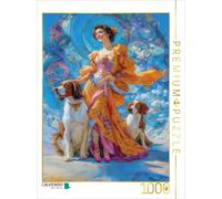CALVENDO Puzzle Sensual Beauty of Art Nouveau | 1000 pièces Taille de la Pose 48 x 64 cm Puzzle Photo pour des Heures heureuses