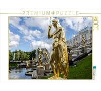 CALVENDO Puzzle Skulptur Peterhof 1000 Teile Puzzle quer 1000 Pieces 64 x 48 cm from Hermann Koch