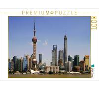 CALVENDO Puzzle Skyline featuring the Shanghai Pearl Tower | 1000 pieces, finish