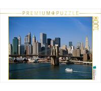 CALVENDO Puzzle Skyline Manhattan, New York, USA | 1000 Teile Lege-Größe 64x48cm