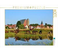 CALVENDO Puzzle Skyline Verden/Aller 1000 Teile Puzzle quer 1000 Pieces 64 x 48 cm from Günther Klünder