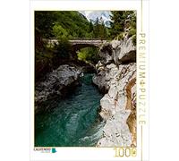 CALVENDO Puzzle Soca - La rivière d'émeraude de la Slovénie 1000 Pieces 48 x 64 cm from Alexander Bartek
