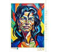 CALVENDO Puzzle Sonja dans Le Style d'Ernst Ludwig Kirchner | 1000 pièces Taille de la Pose 48 x 64 cm Puzzle Photo pour des Heures heureuses
