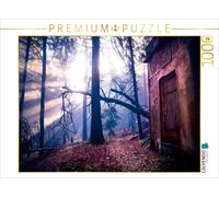 CALVENDO Puzzle Sonnenaufgang im Thüringer Wald 1000 Teile Puzzle quer | 1000 pi