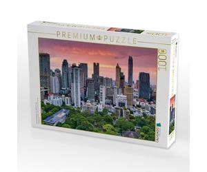 CALVENDO Puzzle Sonnenuntergang in der Stadt der Engel 1000 Teile Puzzle quer 1000 Pieces 64 x 48 cm from Bernd Hartner
