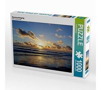 CALVENDO Puzzle Sonnenuntergang-Nordsee 1000 Teile Puzzle quer 1000 Pieces 64 x 48 cm from Günther Klünder