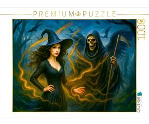 CALVENDO Puzzle sorcière aux Herbes avec la Mort de Mon père | Taille de la Pose cm Puzzle Photo pour des Heures heureuses