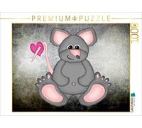 CALVENDO Puzzle Souris Amoureuse CB 1000 Pieces 64 x 48 cm from Digital-Art