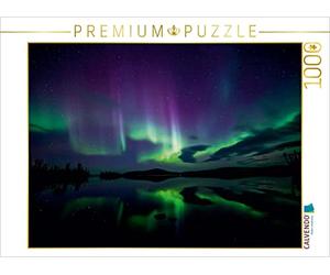 CALVENDO Puzzle Spectacle de lumières Violettes 1000 Pieces 64 x 48 cm from Oliver Schwenn