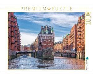 CALVENDO Puzzle Speicherstadt - Wasserschloss 1000 Teile Puzzle quer 1000 Pieces 64 x 48 cm from Gabriele Krug