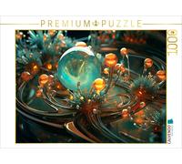 CALVENDO Puzzle Spiky world - organic forms as abstract art | 1000 pieces, finis