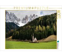 CALVENDO Puzzle St. John in Ranui Kirche, Dolomiten | 1000 pieces, finished size
