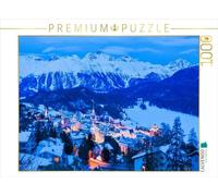 CALVENDO Puzzle St. Moritz en Haute-Engadine 1000 Pieces 64 x 48 cm from Werner Dieterich